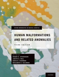 صورة الغلاف: Human Malformations and Related Anomalies 3rd edition 9780199386031