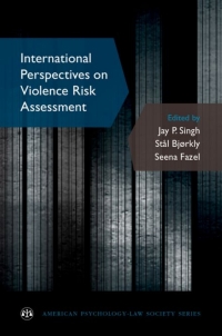 Imagen de portada: International Perspectives on Violence Risk Assessment 1st edition 9780199386291