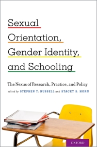 Imagen de portada: Sexual Orientation, Gender Identity, and Schooling 1st edition 9780199387656