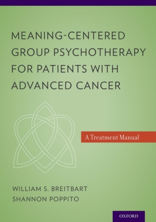 Imagen de portada: Meaning-Centered Group Psychotherapy for Patients with Advanced Cancer 9780199837250
