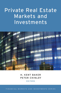 Titelbild: Private Real Estate Markets and Investments 1st edition 9780199388752