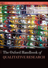 Cover image: The Oxford Handbook of Qualitative Research 1st edition 9780190221829