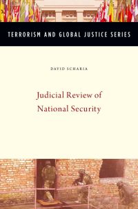 Imagen de portada: Judicial Review of National Security 9780199393367