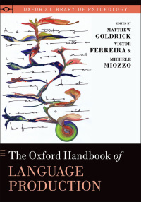 Immagine di copertina: The Oxford Handbook of Language Production 9780199735471