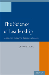 Omslagafbeelding: The Science of Leadership 9780199757015