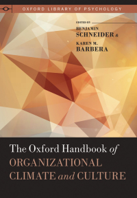 Cover image: The Oxford Handbook of Organizational Climate and Culture 9780199860715