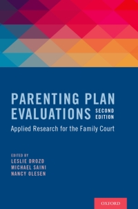 Cover image: Parenting Plan Evaluations 2nd edition 9780199396580