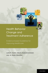 Cover image: Health Behavior Change and Treatment Adherence 9780195380408