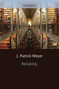 Cover image: Understanding Measurement: Reliability 9780195380361