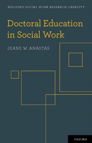Imagen de portada: Doctoral Education in Social Work 9780195378061