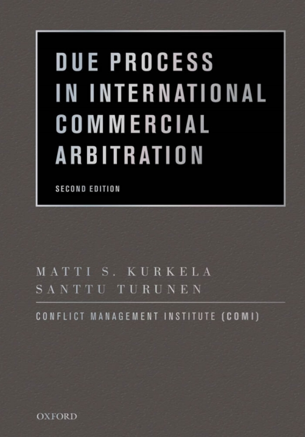Due Process in International Commercial Arbitration 2nd Edition