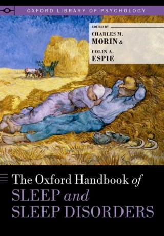 Cover image: The Oxford Handbook of Sleep and Sleep Disorders 1st edition 9780195376203