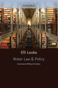 Cover image: Water Law and Policy Governance Without Frontiers 9780195374131