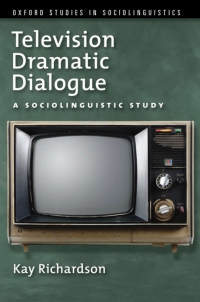 Titelbild: Television Dramatic Dialogue 9780195374063