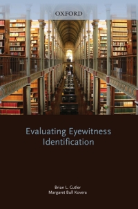 Imagen de portada: Evaluating Eyewitness Identification 9780195372687