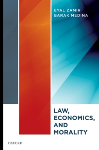 Titelbild: Law, Economics, and Morality 9780195372168