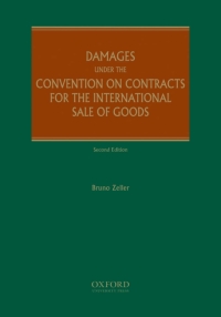 Cover image: Damages Under the Convention on Contracts for the International Sale of Goods 2nd edition 9780195371864