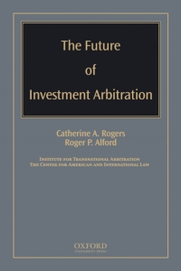 Cover image: The Future of Investment Arbitration 1st edition 9780195371802