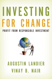 Cover image: Investing for Change 9780195370140