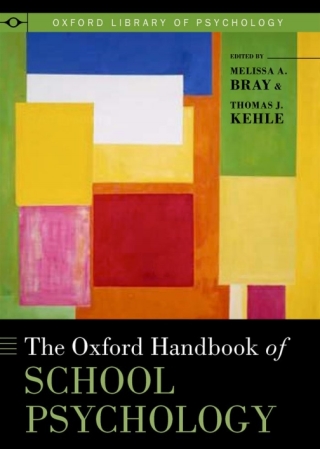 Cover image: The Oxford Handbook of School Psychology 1st edition 9780199348404