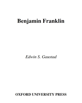 Cover image: Benjamin Franklin 9780195305357