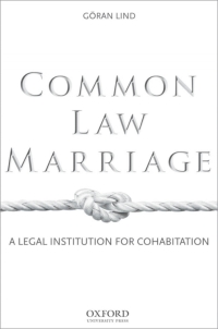 Cover image: Common Law Marriage 9780195366815