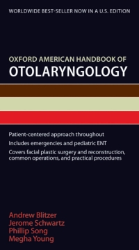 Imagen de portada: Oxford American Handbook of Otolaryngology 9780195343373