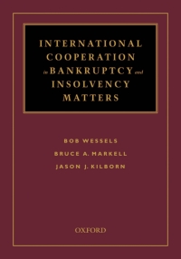 Titelbild: International Cooperation in Bankruptcy and Insolvency Matters 9780195340174