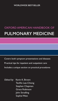 Cover image: Oxford American Handbook of Pulmonary Medicine 9780195329568