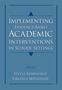 Imagen de portada: Implementing Evidence-Based Academic Interventions in School Settings 9780195325355