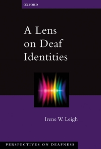 Titelbild: A Lens on Deaf Identities 9780195320664