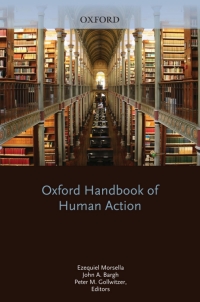 Cover image: Oxford Handbook of Human Action 1st edition 9780195309980