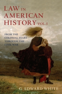 Imagen de portada: Law in American History 9780195102475