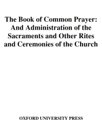 Immagine di copertina: The 1979 Book of Common Prayer 1st edition 9780195287738