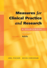 Cover image: Measures for Clinical Practice and Research 4th edition 9780195181913