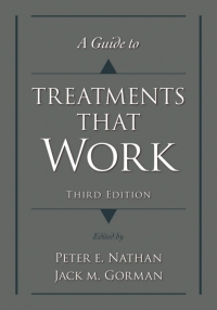 Imagen de portada: A Guide to Treatments that Work 3rd edition
