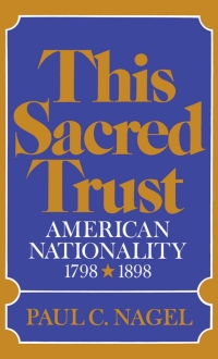 Cover image: This Sacred Trust 9780195014297