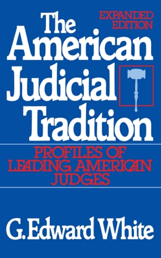 Cover image: The American Judicial Tradition 9780195056853