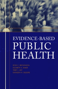 Cover image: Evidence-Based Public Health 1st edition 9780195143768