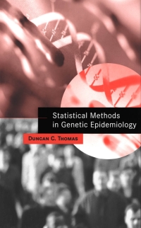 صورة الغلاف: Statistical Methods in Genetic Epidemiology 9780195159394
