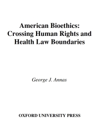 Titelbild: American Bioethics 9780195390292
