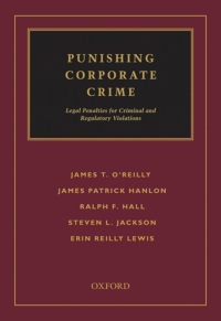 Immagine di copertina: Punishing Corporate Crime 9780195386790