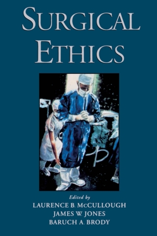 Omslagafbeelding: Surgical Ethics 1st edition 9780195103472