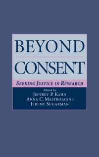 Imagen de portada: Beyond Consent 1st edition 9780195113532