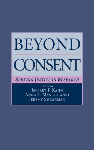 Cover image: Beyond Consent 1st edition 9780195113532