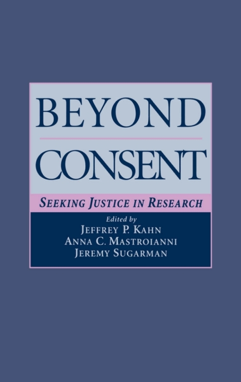 Beyond Consent: Seeking Justice in Research, 1st Edition - FULL INSTANT DOWNLOAD | PDF DOCX EPUB
