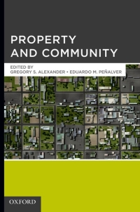Imagen de portada: Property and Community 9780195391572