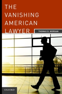 Imagen de portada: The Vanishing American Lawyer 9780199737734