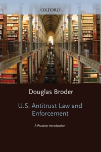 Cover image: U.S. Antitrust Law and Enforcement 9780195388992