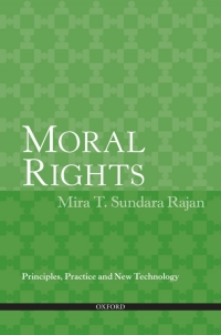 Immagine di copertina: Moral Rights 9780195390315